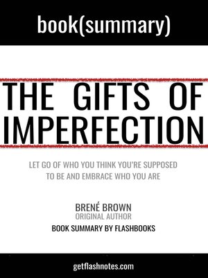 cover image of The Gifts of Imperfection by Brené Brown